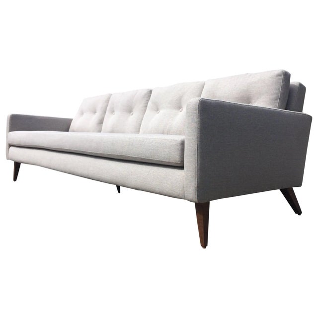 1950s Mid-Century Modern Sofa in the Style of Paul McCobb For Sale - Image 11 of 11