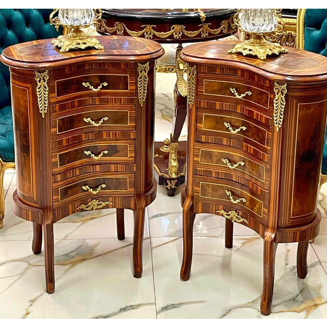 Add timeless European elegance to your space with this beautiful French-style commode featuring a luxurious marble top and...