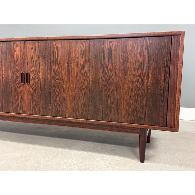 Brown 1950s Arne Vodder for Sibast Rosewood Credenza For Sale - Image 8 of 11