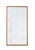 Large Mid-Century Scandinavian Teak Framed Harlequin Wall Mirror, 1960 For Sale - Image 6 of 6
