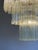 Murano Scenographic Italian Hand-Made Flush Mount With Old-Crystal “Tronchi” Murano Glass For Sale - Image 4 of 7