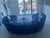 Century Furniture Blue Sectional Sofa For Sale In Miami - Image 6 of 8