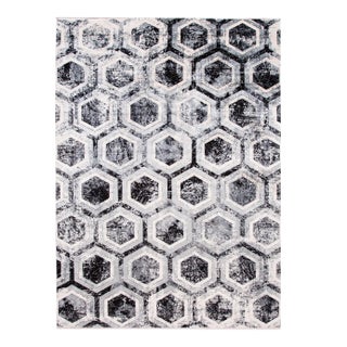 21st Century Modern Wool and Silk Rug For Sale