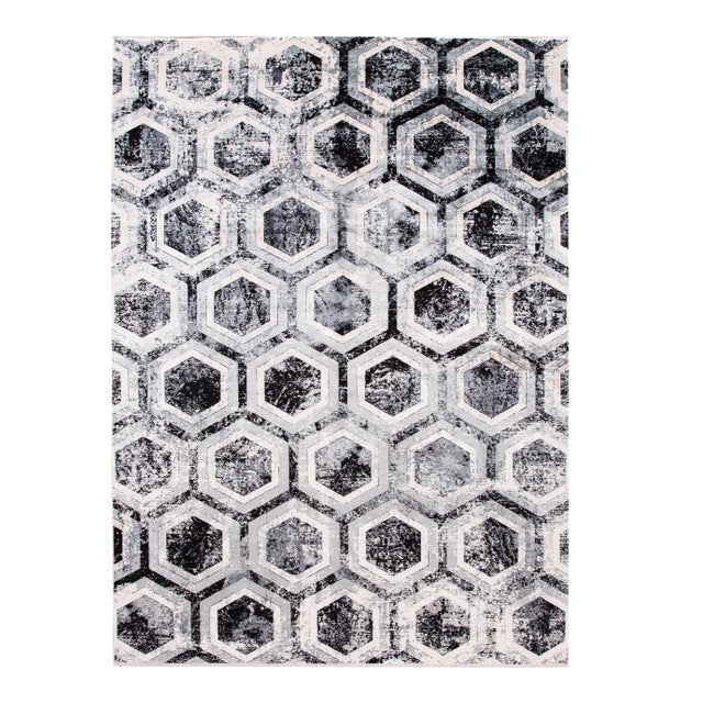 21st Century Modern Wool and Silk Rug For Sale