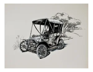 Lynn Gertenbach, Ford T, Circa 1970