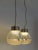Tito Agnoli Italian Metal Glass Pendant Lamps attributed to Tito Agnoli for Oluce, 1950s, Set of 2 For Sale - Image 4 of 15