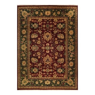 12x16 Handwoven Indian Agra Area Rug - 104665 For Sale