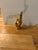 Mid-Century Modern Farella Loft Antique Brass Peace Sign Hand Sculpture For Sale - Image 3 of 7