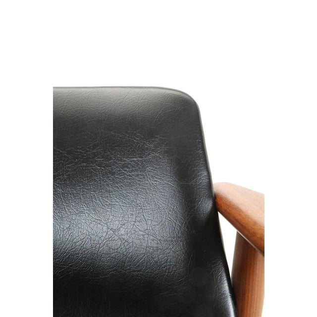 Danish Mid-Century Teak Armchair, 1960s by Arne Vodder For Sale - Image 12 of 14