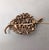 Metal Vintage Alfred Philippe for Crown Trifari Goldtone Clear Rhinestone Leaf Brooch For Sale - Image 7 of 8