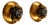 Gilt Water Lily Wall Lamps from Banci Firenze, Italy, 1960s, Set of 2 For Sale