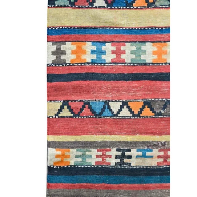 Early 20th Century Shahsevan Kilim Runner For Sale - Image 4 of 13