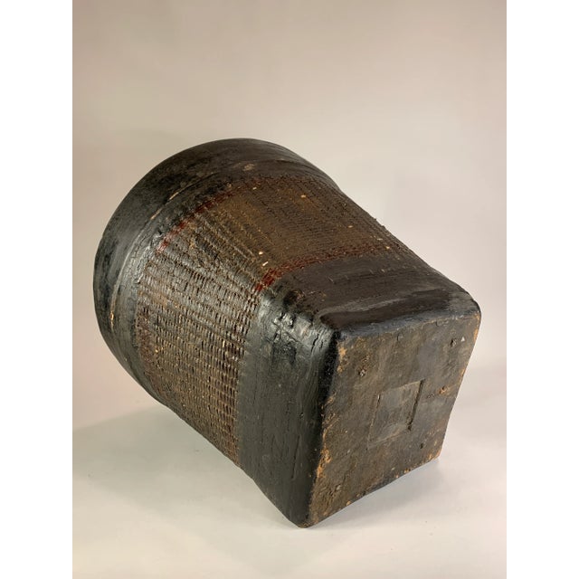 Early 20th Century Indian Mud Basket For Sale In Chicago - Image 6 of 7