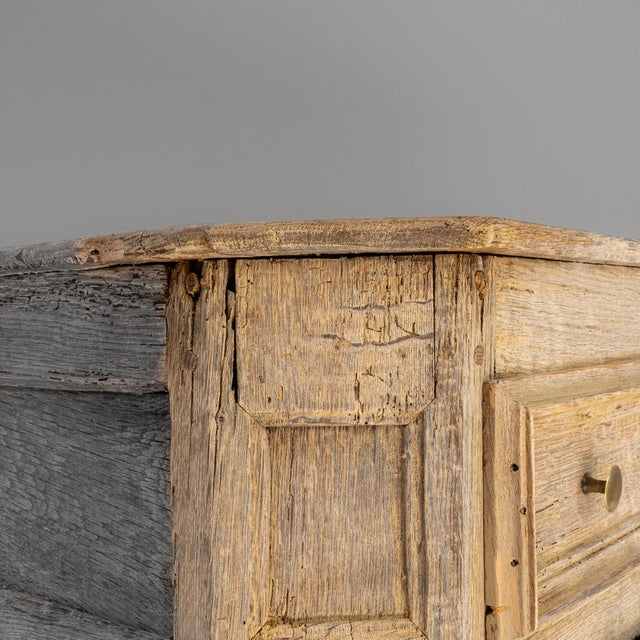 1850s French Provincial Oak Buffet For Sale - Image 12 of 18