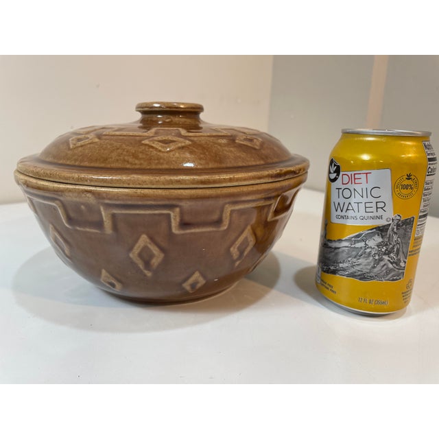Vintage Monmouth Pottery Casserole - Southwestern Motif - Arts & Crafts For Sale - Image 9 of 9