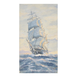 "Soverign of the Seas" - Seascape With Sailing Ship by Victor Lind