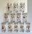Mid 20th Century Complete Set 12 Days of Christmas Anchor Hocking Glasses For Sale - Image 11 of 11