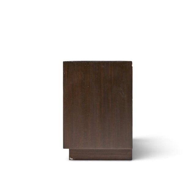 Mid 20th Century Harvey Probber Mid Century Mahogany and Brass Credenza For Sale - Image 5 of 11