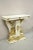 French Louis XV Style Marble and Bronze Ormolu Console Table with Cherubs. Item features 2 full figured cherubs, ornate...