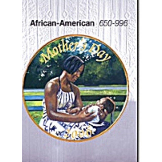 African American Mothers Day Plate Dated 2006 Vintage AVON Mother and Child 2006 Mothers Day Collectible Plate - African...