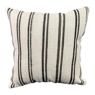 Turkish Hemp Pillow Cushion Natural Beige Brown Pillow Cushion Cover 20x20 For Sale
