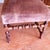 French Provincial Continental Baroque Walnut Stretcher Base Dining Chairs-Set of Six For Sale - Image 3 of 12