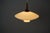 1960s Mid-Century Modern Danish UFO Lamp in Opal Glass and Teak, 1960s For Sale - Image 5 of 15