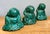 Vintage Ceramic Buddha Figurines - Set of 3 For Sale - Image 4 of 15