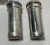 Metal Rare Antique Silver-Plate Reed & Barton Binocular Shaped Salt and Pepper Shakers For Sale - Image 7 of 10