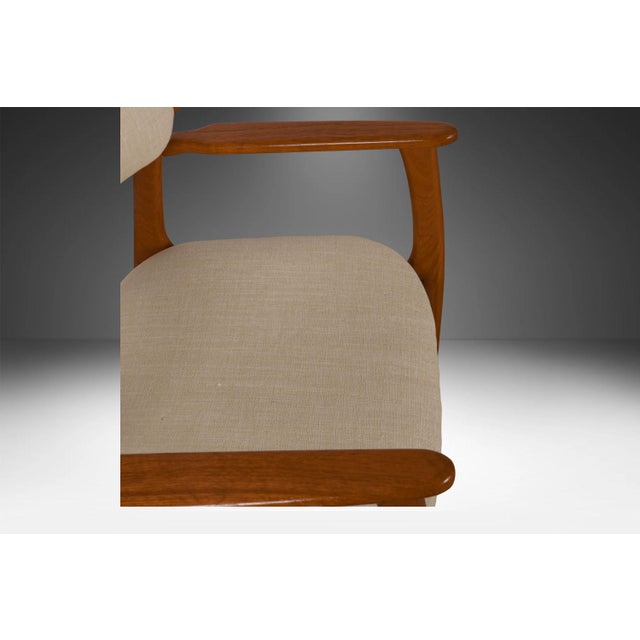 Set of 6 Mid 20th Century Erik Buch Teak Dining Arm & Side Chairs For Sale - Image 10 of 15