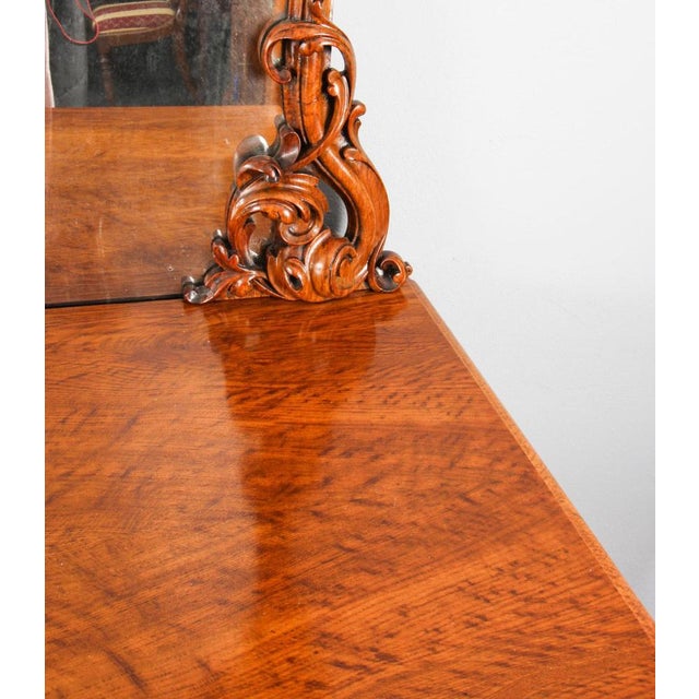 Early Victorian Pollard Oak Chiffonier Sideboard, 19th Century For Sale - Image 3 of 18