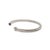 David Yurman David Yurman Classic Cable Silver & 18k Gold 4mm Amethyst Cuff Bangle Bracelet For Sale - Image 4 of 8