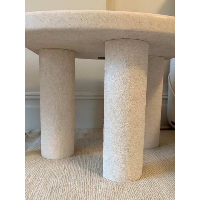 Maxime Boutillier Plaster Side Tables For Sale In New York - Image 6 of 11