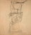 Ben Shahn, Contemporary Pen Drawing on Paper, 1950s, Paper For Sale