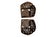 Gothic Pair of Heavy Vintage Cast Iron Gothic Cathedral Candle Holders For Sale - Image 3 of 12