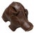 Decorative Leather Pig by Dimitri Omersa, 1950s For Sale