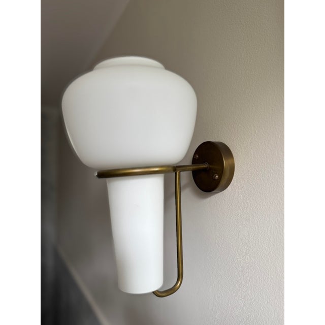 Brass Wall Sconces by Hans-Agne Jakobsson for Hans-Agne Jakobsson AB Markaryd, 1960s, Set of 2 For Sale - Image 10 of 10