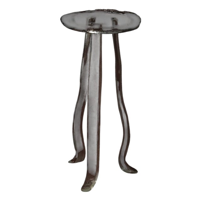 Sunburst Lung 1.0 Side Table in Hand Molded Resin by Szymon Keller For Sale