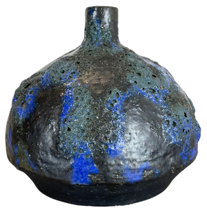 Abstract Ceramic Studio Pottery Vase by Gerhard Liebenthron, Germany, 1970s