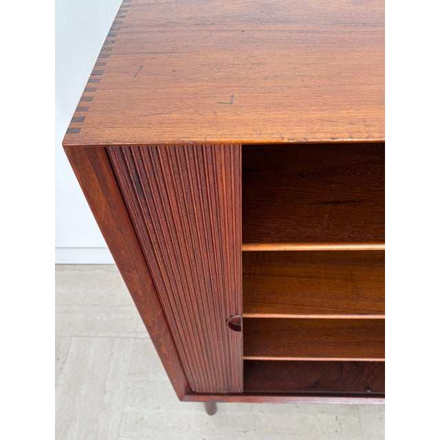 Mid-Century Modern Scandinavian Sideboard in Teak by Peter Hvidt & Orla Molgaard Nielsen for Søborg Møbelfabrik, 1960s For Sale - Image 10 of 13