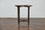 19th Century 19th Century English Faux Bamboo Side Table with Zebra Hide Top and Casters For Sale - Image 5 of 12