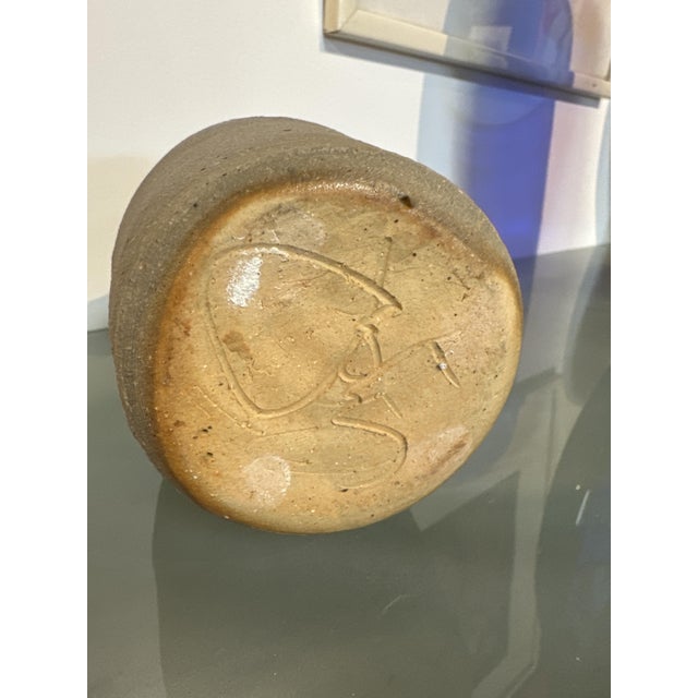 Enameled Stoneware Vase by Justin Dutel from Atelier De La Borne For Sale - Image 6 of 6