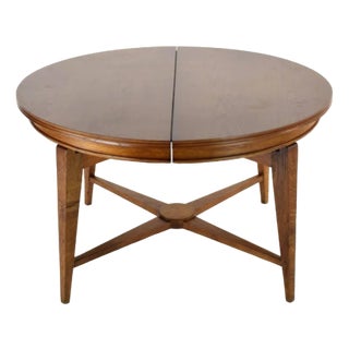 Height-Adjustable Dining Table by Marcel Gascoin, 1950s For Sale