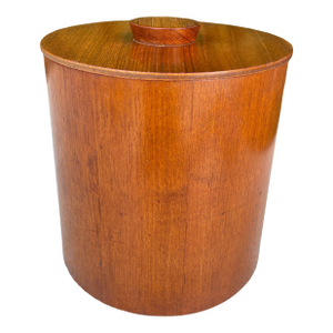 Vintage Danish Modern Teak Canister