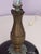 1950s Table Lamp with Marble Base and Bronze Leaf Decoration, Italy, 1950s For Sale - Image 5 of 18
