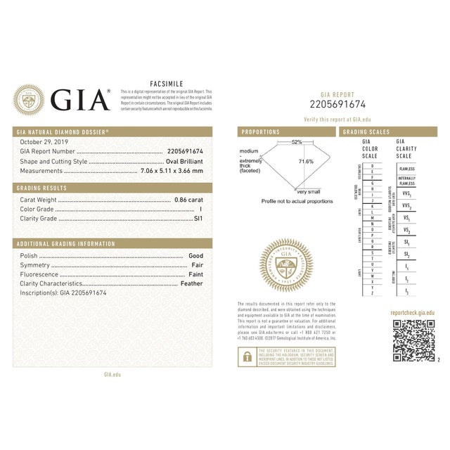 1.99 Ct Gia Certified 3-Stone White & Yellow Natural Diamond Ring Size 6.5 For Sale - Image 9 of 11