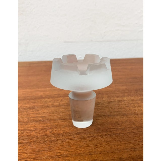 Vintage Glass Bottle from Bohemia Crystal, 1970s For Sale - Image 11 of 17