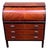 Swedish Roll-Top Secretary Desk Bookmatched Teak & Rosewood Attributed to Egon Ostergaard For Sale