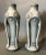 Early 20th Century Antique Art Nouveau Amphora Style Art Pottery Buttress Vases- Set of 2 For Sale - Image 5 of 12