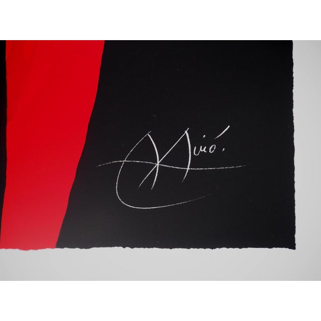 After Joan Miro, Buckwheat with a Blue Star, Screenprint For Sale - Image 9 of 10